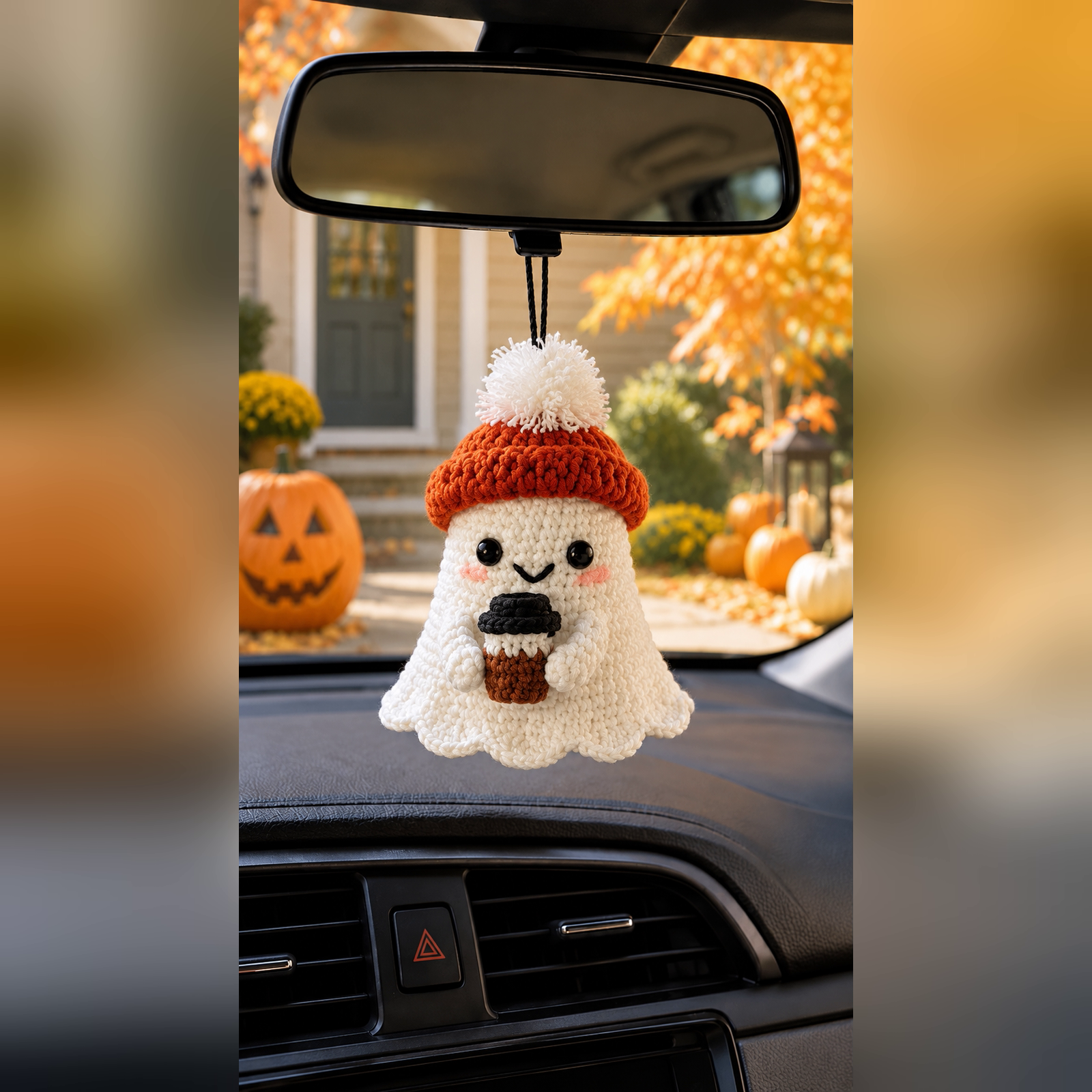 Halloween Crochet Hanging Ornament