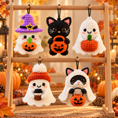 Halloween Crochet Hanging Ornament
